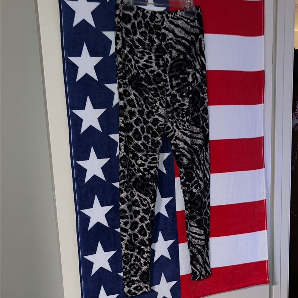 Leopard Print Kids Leggings